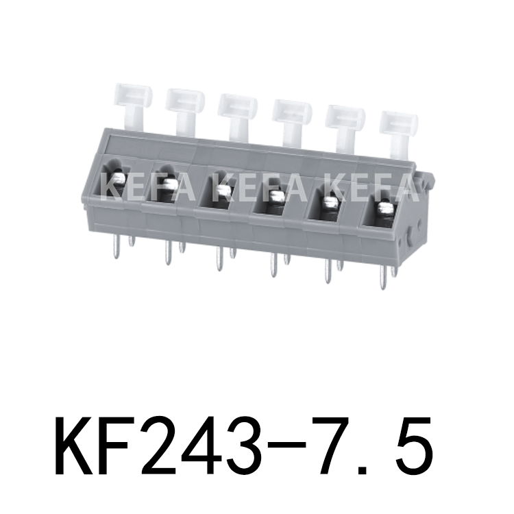 KF243-7.5  Spring type terminal block