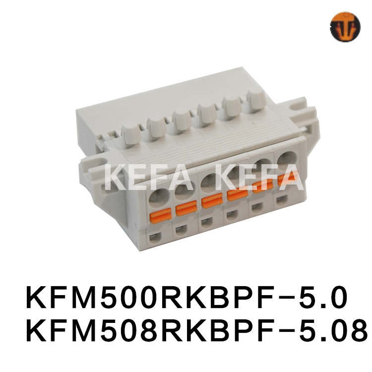 KFM500RKBPF-5.0/KFM508RKBPF-5.08 Pluggable terminal block