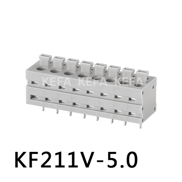 KF211V-5.0  Spring type terminal block