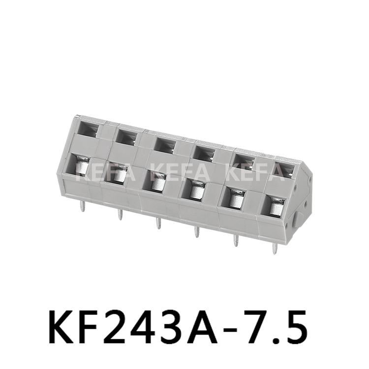 KF243A-7.5 Spring type terminal block