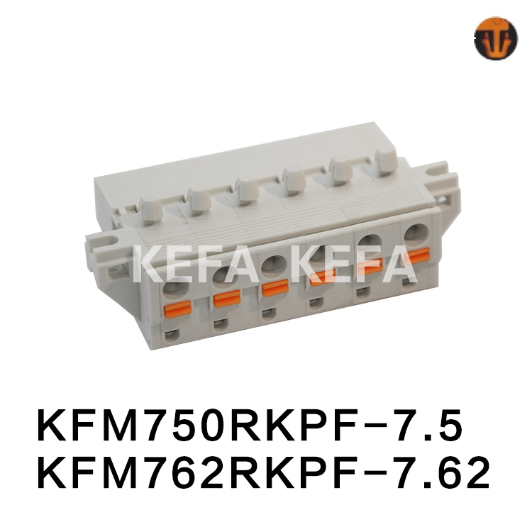 KFM750RKPF-7.5/KFM762RKPF-7.62 Pluggable terminal block