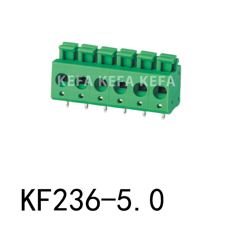 KF236-5.0 Spring type terminal block