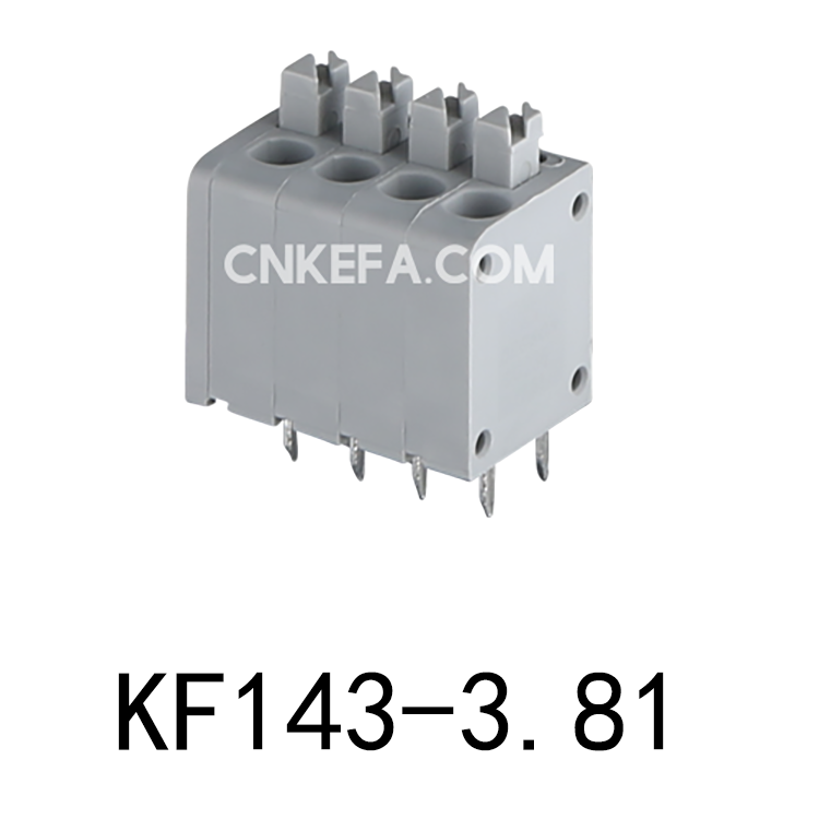 KF143-3.81  Spring type terminal block