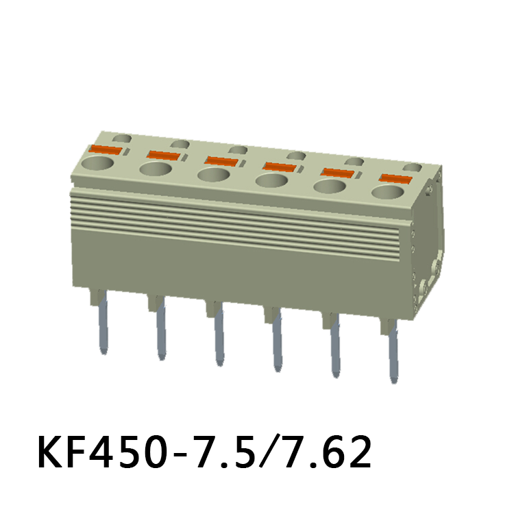 KF450-7.5/7.62 Spring type terminal block