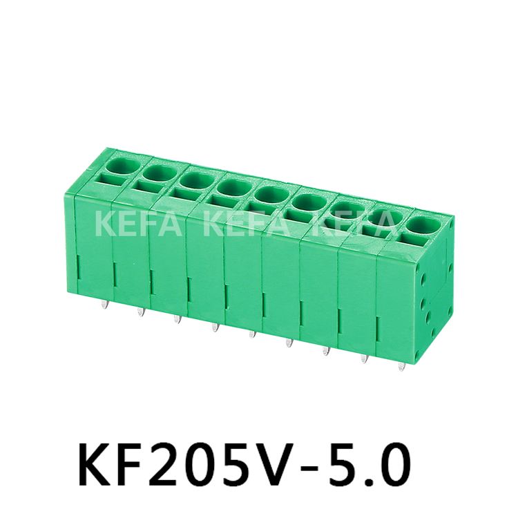 KF205V-5.0 Spring type terminal block