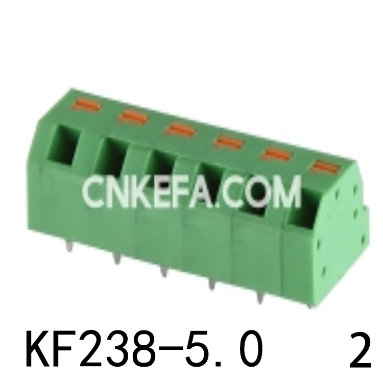 KF238-5.0-2 Spring type terminal block