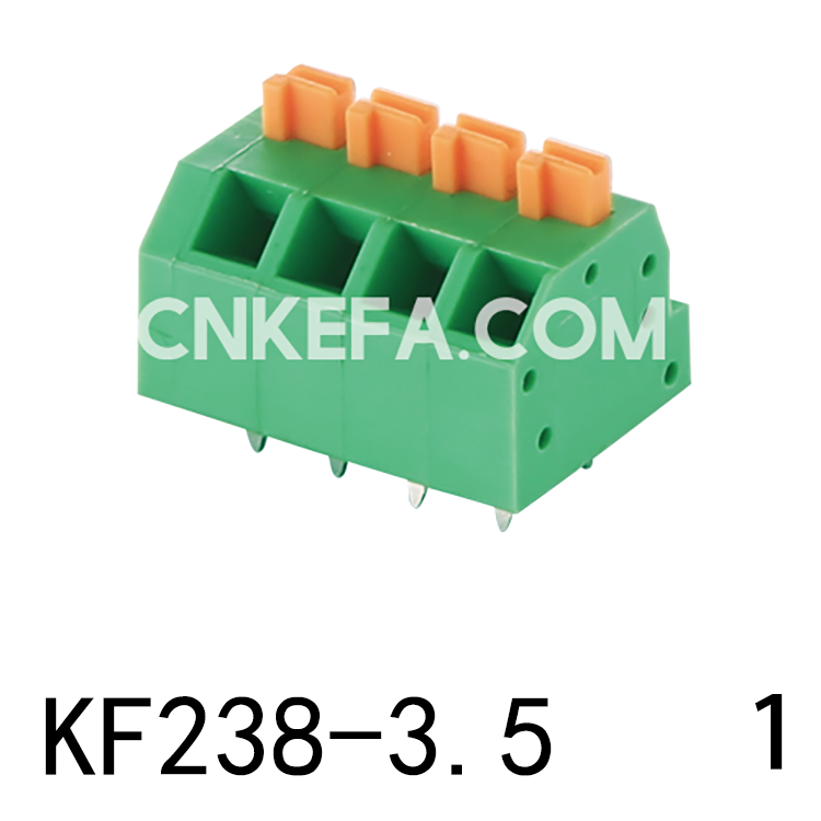 KF238-3.5-1 Spring type terminal block