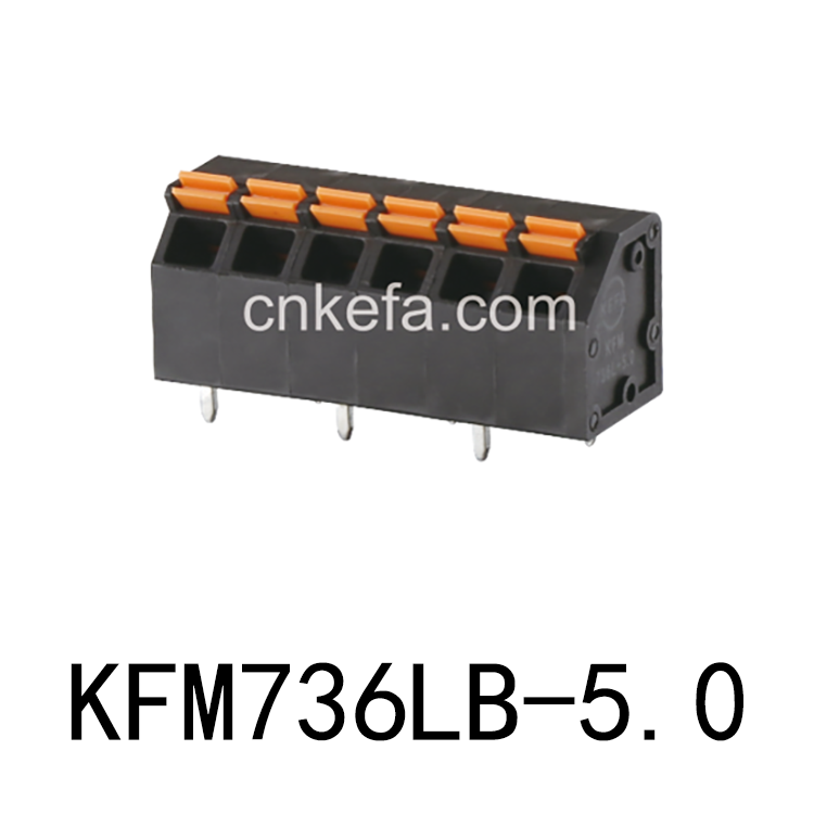 KFM736LB-5.0 Spring type terminal block