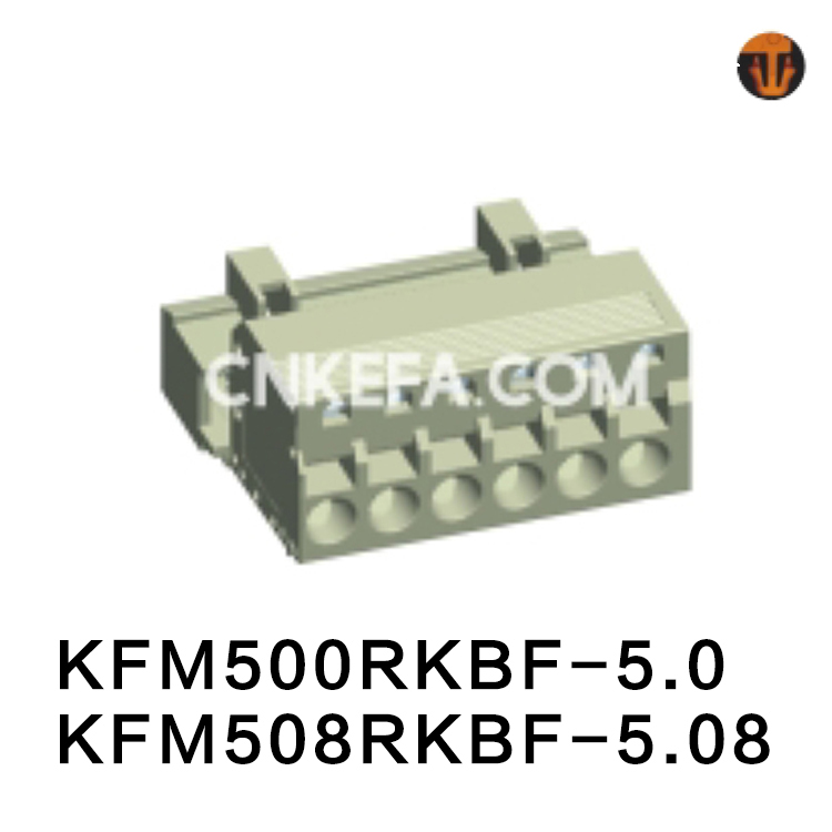 KFM500RKBF-5.0/KFM508RKBF-5.08 Pluggable terminal block