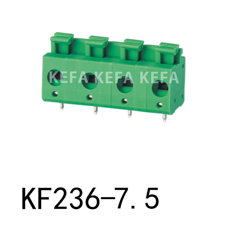 KF236-7.5 Spring type terminal block