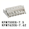 KFM750CG-7.5/KFM762CG-7.62 Pluggable terminal block