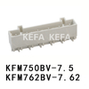 KFM750BV-7.5/KFM762BV-7.62 Pluggable terminal block