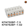 KFM750BF-7.5/KFM762BF-7.62 Pluggable terminal block