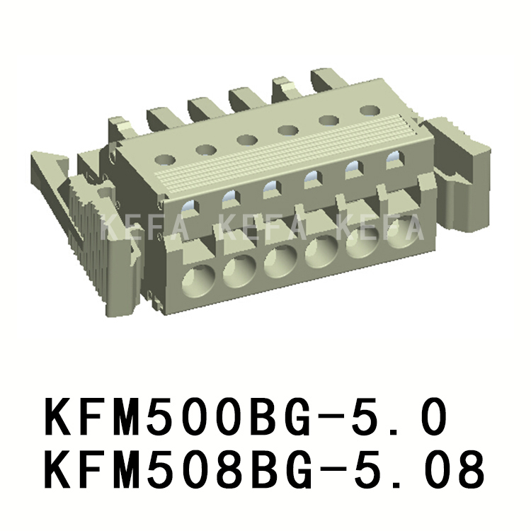 KFM500BG-5.0/KFM508BG-5.08 Pluggable terminal block