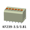 KF239-3.5/3.81 Spring type terminal block