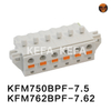 KFM750BPF-7.5/KFM762BPF-7.62 Pluggable terminal block