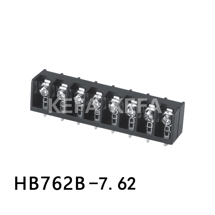 HB762B-7.62 Barrier terminal block