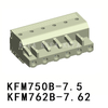 KFM750B-7.5/KFM762B-7.62 Pluggable terminal block