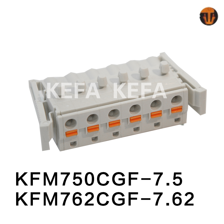 KFM750CGF-7.5/KFM762CGF-7.62 Pluggable terminal block