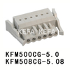 KFM500CG-5.0/KFM508CG-5.08 Pluggable terminal block