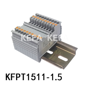 KFPT1511-1.5 Din rail terminal block