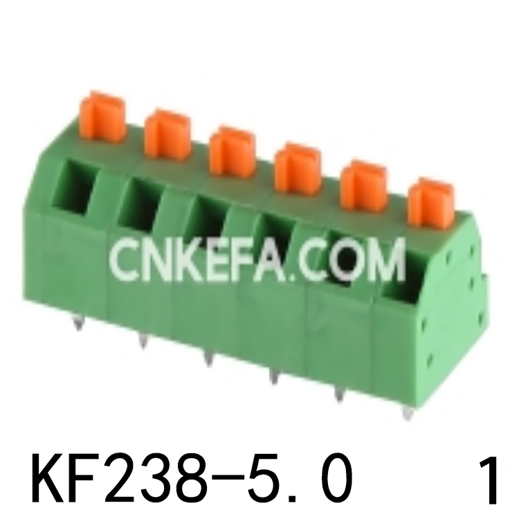 KF238-5.0-1 Spring type terminal block
