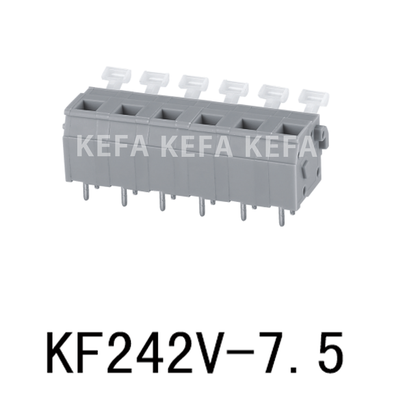 KF242V-7.5 Spring type terminal block