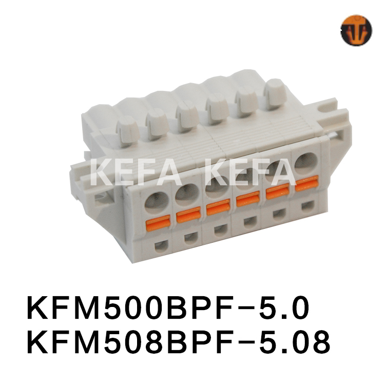 KFM500BPF-5.0/KFM508BPF-5.08 Pluggable terminal block